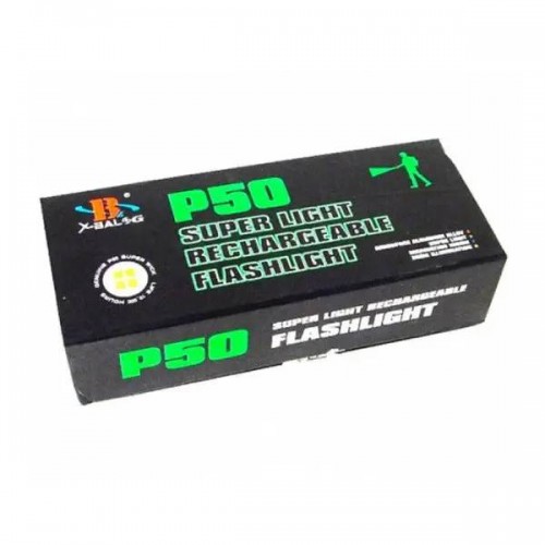Ліхтар ручний акумуляторний X-BALOG BL-611-P50 Чорний Ліхтар ручний акумуляторний X-BALOG BL-611-P50 Чорний