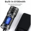 Ліхтар ручний акумуляторний двусторонній SuperFire GT60 2600 Lumen IP34 Black