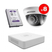 Комплект відеоспостереження Hikvision Light-3-8