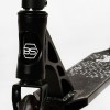 Самокат трюковий пеги алюмінієвий диск та дека колеса Best Scooter Reactor HIC-система PU Black and red (112772)