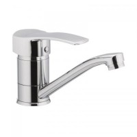 Змішувач для умивальника CRON FOCUS 004 (вилив 15 см) (CR0018) Змішувач для умивальника CRON FOCUS 004 (вилив 15 см) (CR0018)