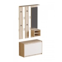 Передпокій Еверест Мікс Тандем Сонома білий Передпокій Еверест Мікс Тандем Сонома білий