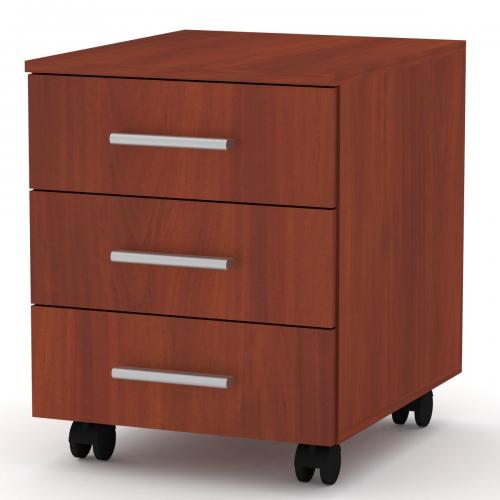 Комод на коліщатках Компаніт МП-3 Яблуня 40х49х53 см Комод на коліщатках Компаніт МП-3 Яблуня 40х49х53 см