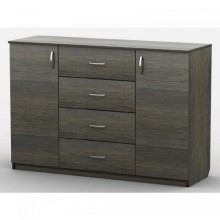 Комод Тиса Мебель АКМ-65 2 Венге 60x90x140 см