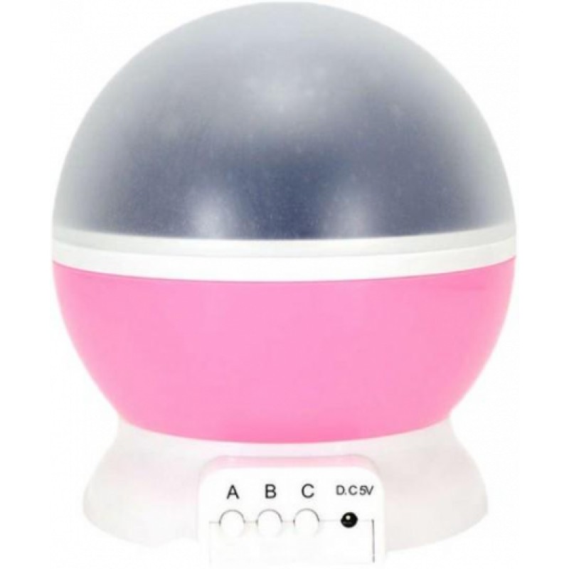 Світлодіодний нічник проектор зоряне небо SmartUS Star Master Pink (1832210916)
