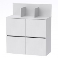 Тумба навісна МГ-5 Компаніт Німфея альба (85,2х40х100,4 см) Тумба навісна МГ-5 Компаніт Німфея альба (85,2х40х100,4 см)