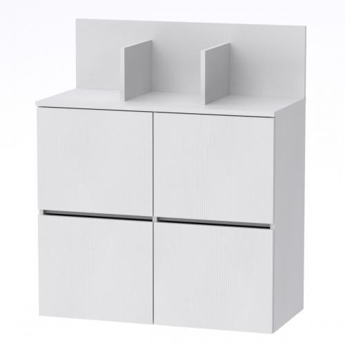 Тумба навісна МГ-5 Компаніт Німфея альба (85,2х40х100,4 см) Тумба навісна МГ-5 Компаніт Німфея альба (85,2х40х100,4 см)