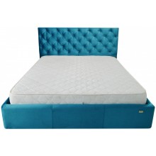 Ліжко Richman Ковентрі 120 х 200 см Missoni 016 Синє