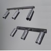 Світильник у стилі лофт MSK Electric Tube спот із поворотним механізмом NL 1105-3 SILVER