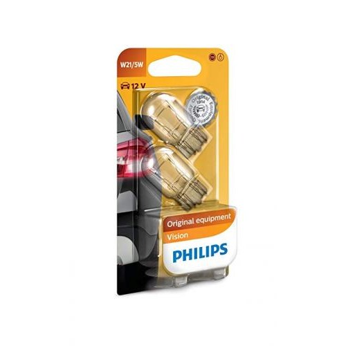 Автолампа ук. PHILIPS 12066 W21/5W 12V 21/5W W3X16q 2 штуки на блістері в інтернет супермаркеті PbayMarket!