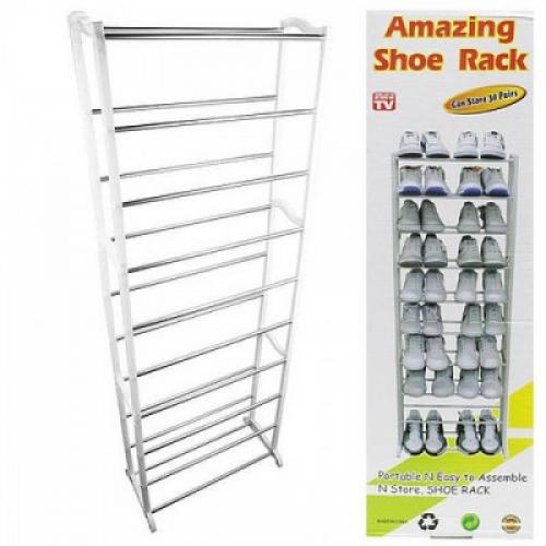Полиця для взуття Amazing Shoe Rack на 30 пар (DL84654168) Полиця для взуття Amazing Shoe Rack на 30 пар (DL84654168)