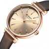 Наручний годинник жіночий Curren Grass Brown Золотий (2829)