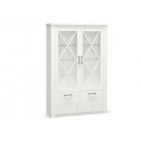 Пенал-вітрина Меблі Сервіс Джорджія 2Д2В андерсон пайн Пенал-вітрина Меблі Сервіс Джорджія 2Д2В андерсон пайн