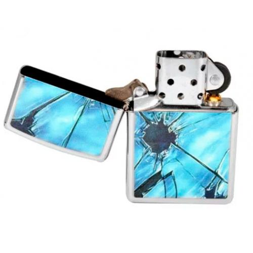 Запальничка бензинова Zippo Broken Glass 3,8x1,2x5,7 см Різнокольоровий (250.325) Запальничка бензинова Zippo Broken Glass 3,8x1,2x5,7 см Різнокольоровий (250.325)