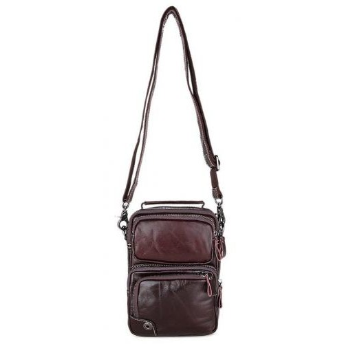 Сумка чоловіча Vintage 14435 Коричнева, Коричневий Сумка чоловіча Vintage 14435 Коричнева, Коричневий