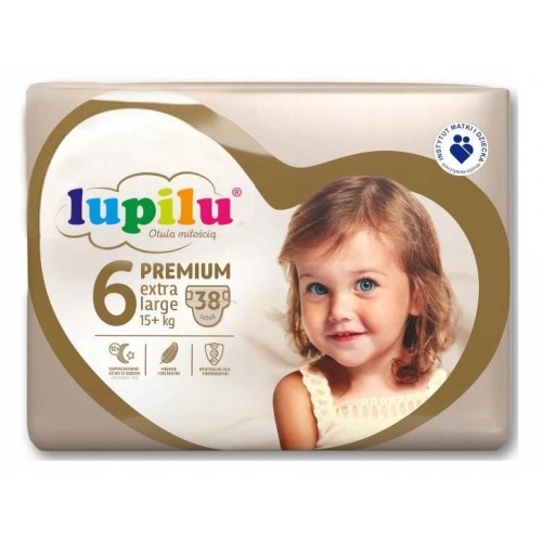 Підгузники Lupilu Premium Extra large 6 15+ кг 38 шт в інтернет супермаркеті PbayMarket!