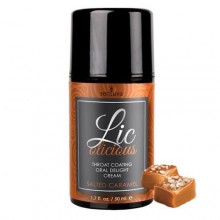 Гель для мінету зі смаком солоної карамелі Sensuva - Lic-o-licious Salted Caramel 50 мл (SO3201)