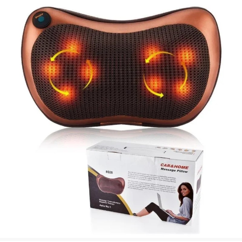 Роликовий масажер VigohA для спини та шиї Massage pillow