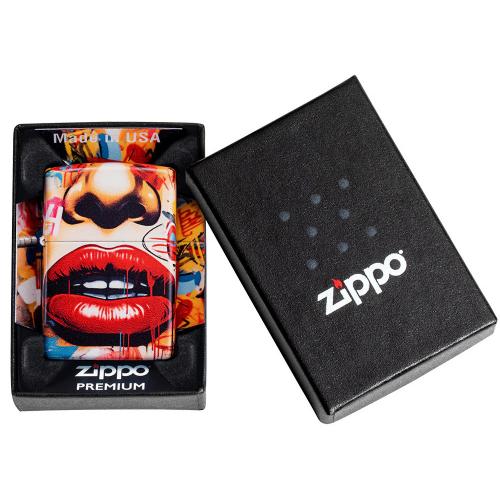 Запальничка бензинова Zippo Street Art Face Design (46257)