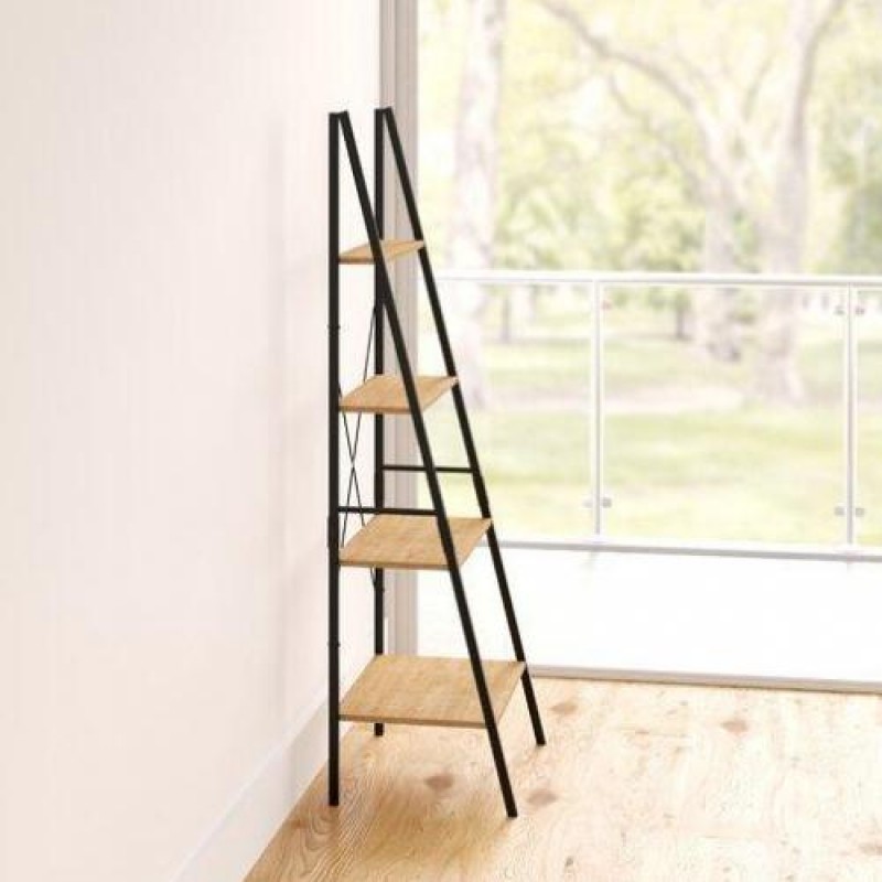 Стелаж для зберігання в стилі Loft Чорний NS-1817 1780x600x470 мм