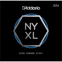 Струна D'Addario NYS024 High Carbon Steel Single String .024 Струна D'Addario NYS024 High Carbon Steel Single String .024