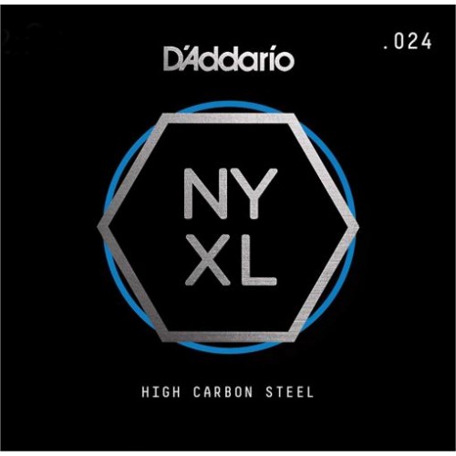 Струна D'Addario NYS024 High Carbon Steel Single String .024 Струна D'Addario NYS024 High Carbon Steel Single String .024