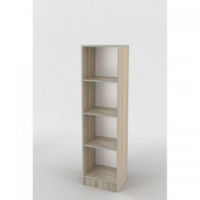 Стелаж Тиса Мебель ШС-410 Дуб сонома 166x35x45 см