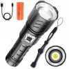 Ручний ліхтар Police BL-717B-P99 zoom Type-C Power bank 26650 3хААА 5 режимів