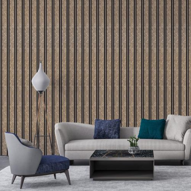 Декоративна стінова рейка Sticker Wall PS 2900x116x12 мм Коричневий (SW-00002138)