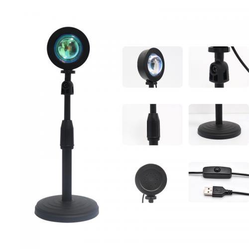 Проекційна світлодіодна лампа Inspire Sunset RGB S1 Black Проекційна світлодіодна лампа Inspire Sunset RGB S1 Black