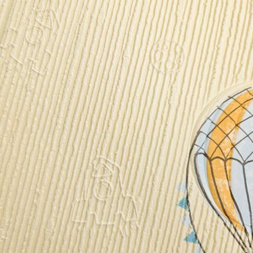 Панель стінова 3D 700*700*4mm повітряні кулі фактурна текстура (D) Sticker Wall SW-00001972