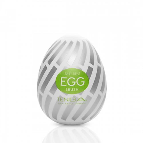 Мастурбатор-яйцо Tenga Egg Brush с рельефом в виде крупной щетины в інтернет супермаркеті PbayMarket!