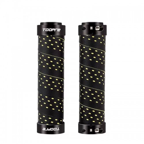 Гріпси Toopre PU Lock 130 мм Чорно-жовтий (FHD-yellow) Гріпси Toopre PU Lock 130 мм Чорно-жовтий (FHD-yellow)