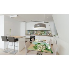 Наклейка вінілова на стіл Zatarga «Квіти та Ягоди 02» 600х1200 мм Z180324st