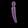 Вібромасажер Satisfyer Wand-er Woman (Purple/Gold) водонепроникний, потужний, розмір XXL