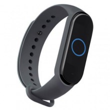 Ремінець Colored Strap для Xiaomi Mi Band 5/6 Dark Grey