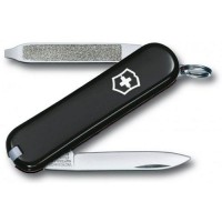 Складаний ніж Victorinox Escort 58 мм 6 функцій Чорний (0.6123.3) Складаний ніж Victorinox Escort 58 мм 6 функцій Чорний (0.6123.3)