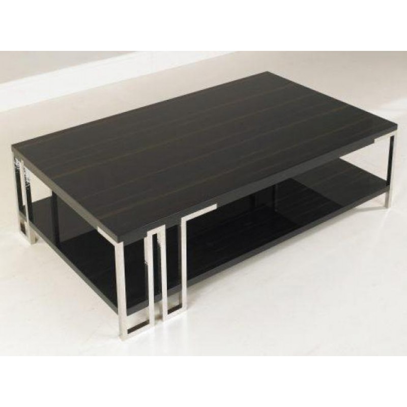 Кавовий журнальний столик у стилі Loft NS-660 430x1400x700 мм Коричневый