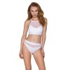 Спортивний топ з прозорою вставкою Passion PS006 TOP white, size S в інтернет супермаркеті PbayMarket!