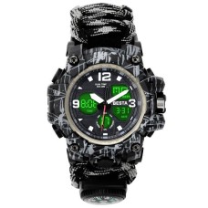 Годинник наручний чоловічий BESTA Life Pro з компасом Сірий