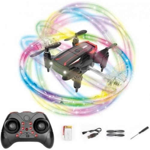 Квадрокоптер Plane Toys BK2 з RGB підсвічуванням Black Квадрокоптер Plane Toys BK2 з RGB підсвічуванням Black