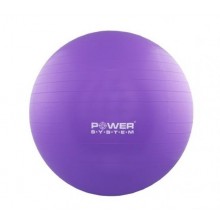 М'яч для фітнесу та гімнастики POWER SYSTEM PS-4011 55 cm Purple (PS-4011_55cm_Purple)