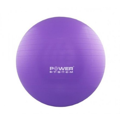 М'яч для фітнесу та гімнастики POWER SYSTEM PS-4011 55 cm Purple (PS-4011_55cm_Purple) М'яч для фітнесу та гімнастики POWER SYSTEM PS-4011 55 cm Purple (PS-4011_55cm_Purple)