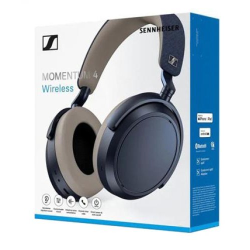 Гарнітура Sennheiser Momentum 4 Wireless Denim (6931105)