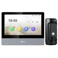 Комплект IP відеодомофону Hikvision DS-KH8350-WTE1 + DS-KB8113-IME1