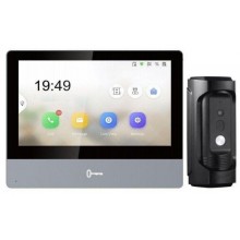 Комплект IP відеодомофону Hikvision DS-KH8350-WTE1 + DS-KB8113-IME1