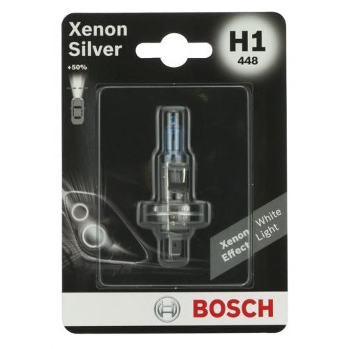 Автолампа BOSCH Xenon Silver Н1 55W 12V P14,5s (1987301067) 1шт./блістер в інтернет супермаркеті PbayMarket!