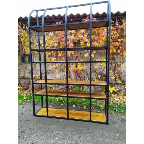 Стелаж GoodsMetall у стилі Лофт 1800х1200х300 СТЖ206 Стелаж GoodsMetall у стилі Лофт 1800х1200х300 СТЖ206