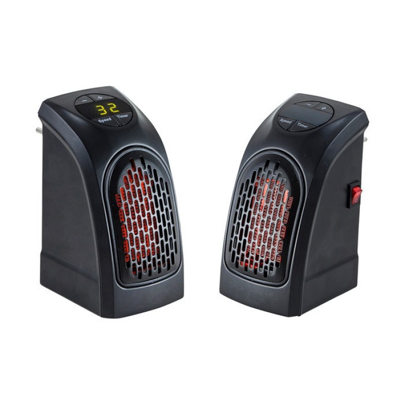 Портативний обігрівач RIAS Handy Heater 400W Black (3sm_824913970)