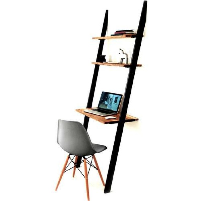 Настінний приставний стіл у стилі Loft NS-1073 1830x900x400 мм Черный